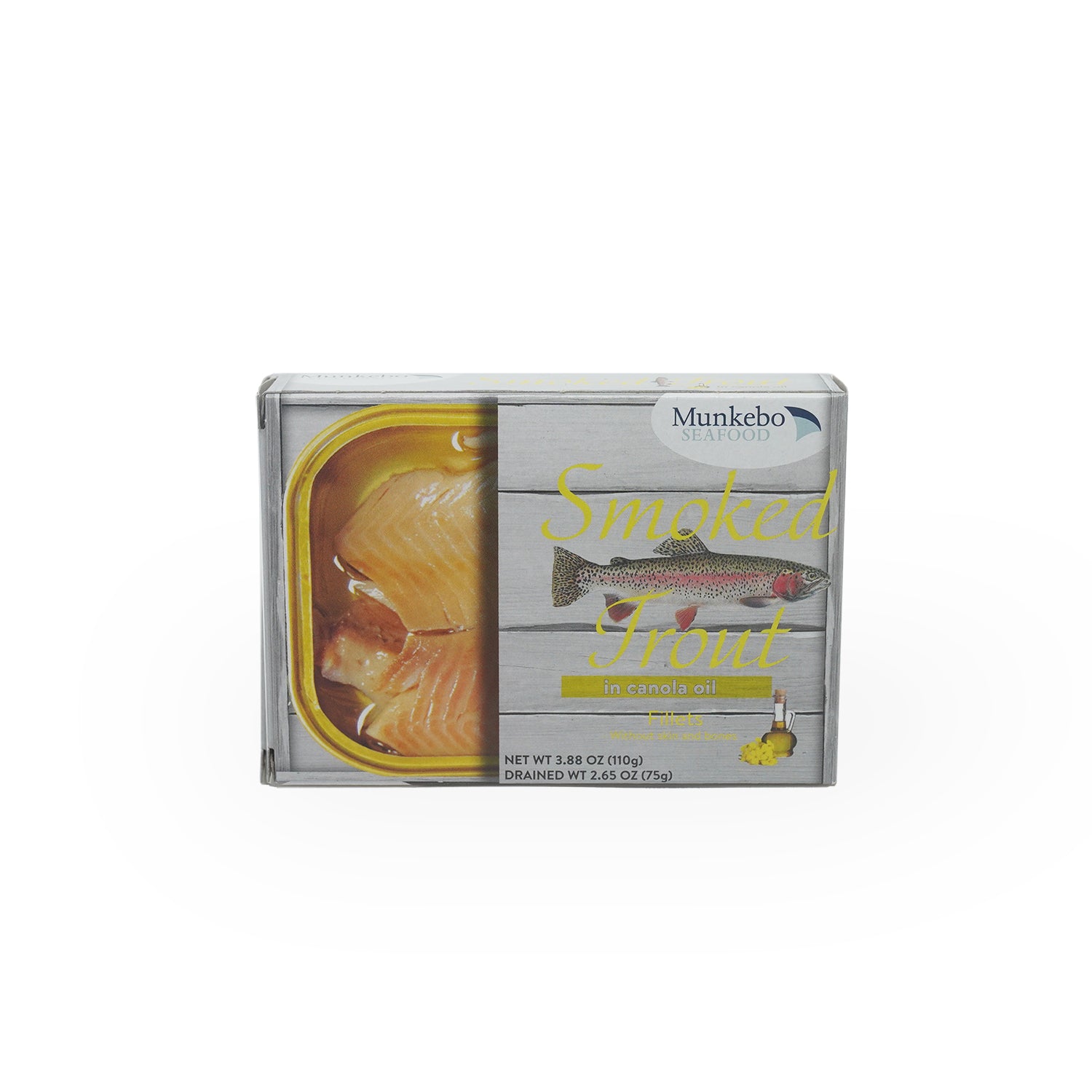 Smoked Trout in Canola Oil