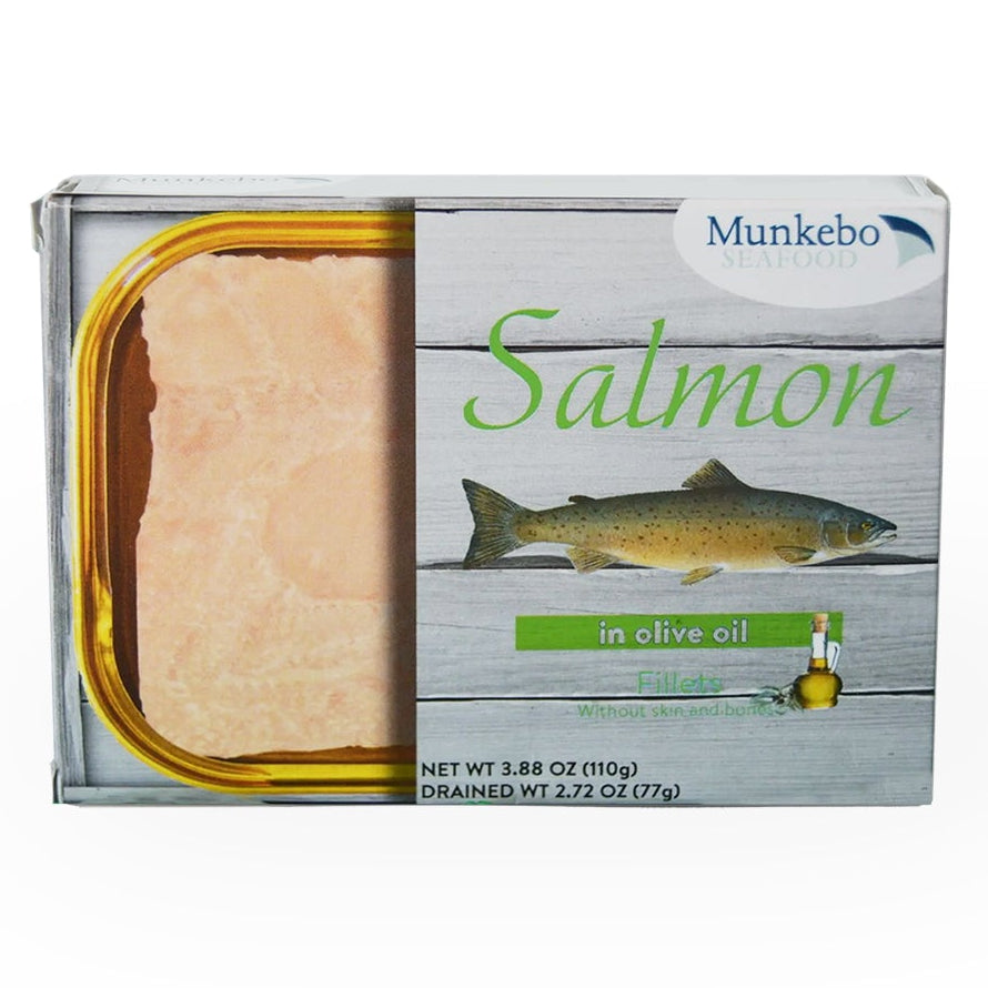 10 pcs • Salmon Fillets in Olive Oil